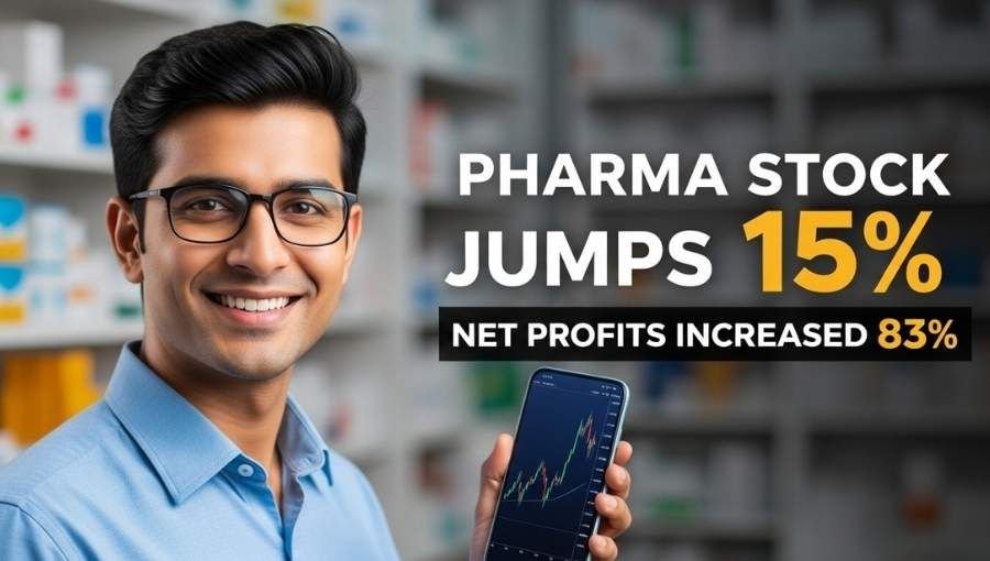 Pharma Stock Jump 15 Percente Net Profit Increased