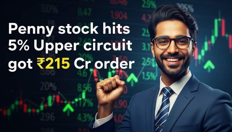 Penny Stock On Upper Circuit With 215Cr Order