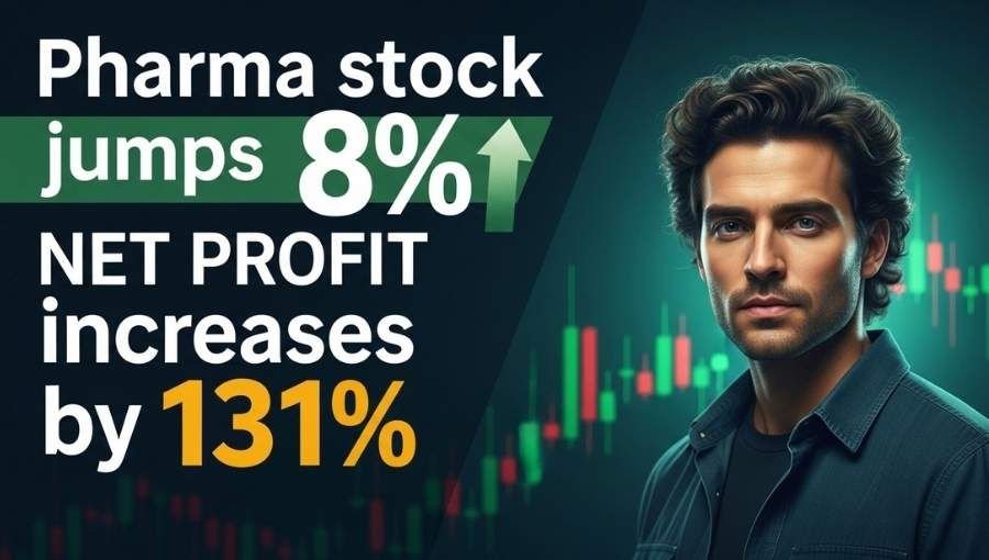 Pharma Stock Jump 8 Percente High Net Profit
